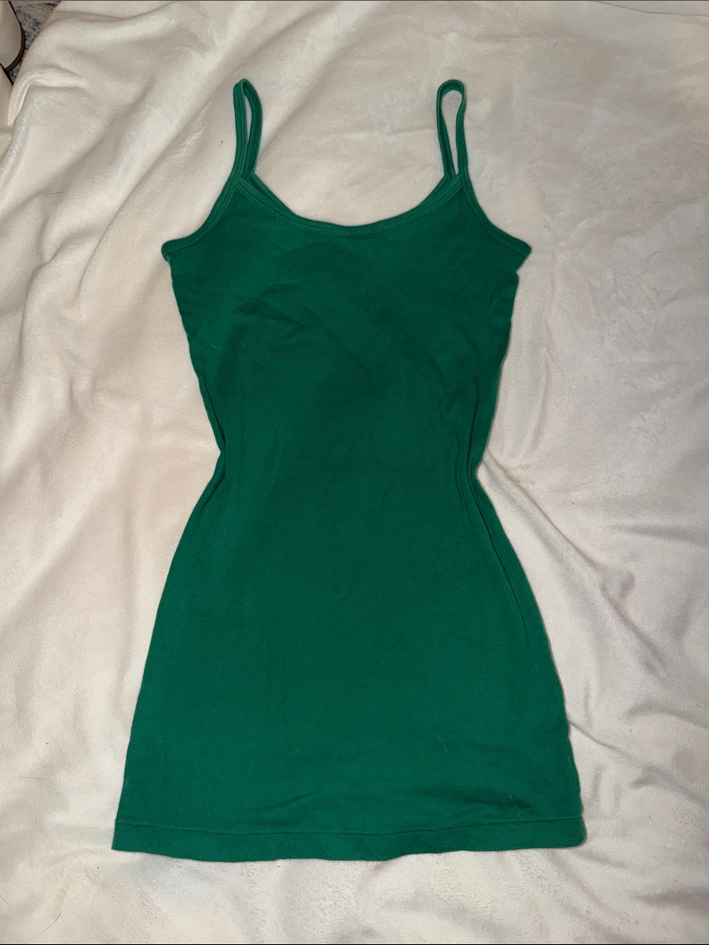 Banana Republic Green Spaghetti Strap tank top